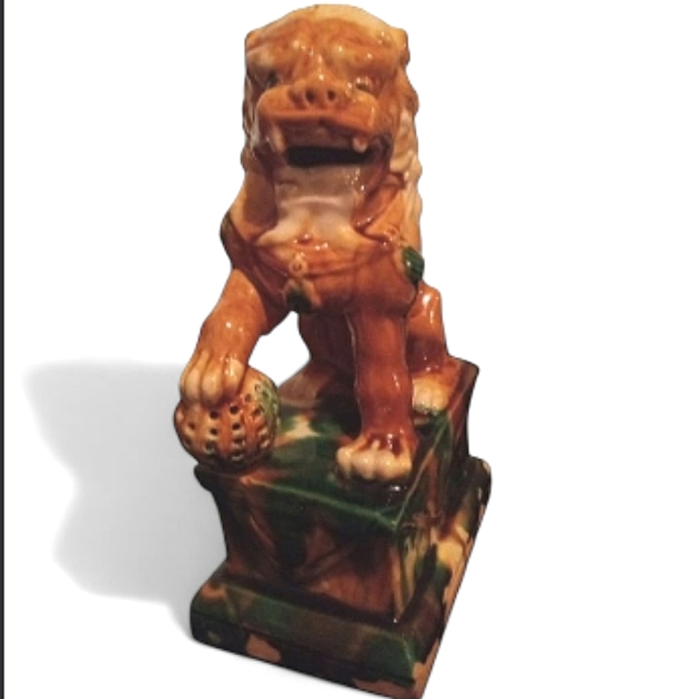 Foo Dog Chinese Sancai Tang Dynasty 18th Century